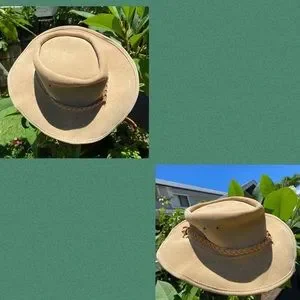Vintage | Accessories | Vintage Australian Tan Suede Drover 